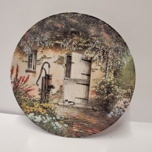 Country Nostalgia Old hand pump collectors plate